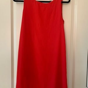 Red cocktail dress